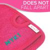imageDead Skin Exfoliating Mitt Deep Pore Cleansing Exfoliating Glove Pink Large at Home Microdermabrasion Dead Skin Remover for Body  Natural Plant Fibre Shower Gloves Exfoliating for Women and MenPink