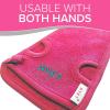 imageDead Skin Exfoliating Mitt Deep Pore Cleansing Exfoliating Glove Pink Large at Home Microdermabrasion Dead Skin Remover for Body  Natural Plant Fibre Shower Gloves Exfoliating for Women and MenPink