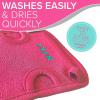 imageDead Skin Exfoliating Mitt Deep Pore Cleansing Exfoliating Glove Pink Large at Home Microdermabrasion Dead Skin Remover for Body  Natural Plant Fibre Shower Gloves Exfoliating for Women and MenPink