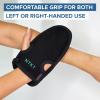 imageDead Skin Exfoliating Mitt Deep Pore Cleansing Exfoliating Glove Pink Large at Home Microdermabrasion Dead Skin Remover for Body  Natural Plant Fibre Shower Gloves Exfoliating for Women and MenBlack