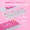 imageNYK1 Clear Nail Tips Coffin 500 PCS  10 Sizes Easy Blend No C Curve Nail Tips For Strong Flexible Gel Nail Tips Acrylic Nails  Coffin Nails Tips For All Gels And Nail Extensions