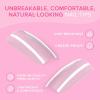 imageNYK1 Clear Nail Tips Coffin 500 PCS  10 Sizes Easy Blend No C Curve Nail Tips For Strong Flexible Gel Nail Tips Acrylic Nails  Coffin Nails Tips For All Gels And Nail Extensions
