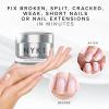imageNYK1 Nail Force Power Builder Nail Gel with Nailac Base Coat and Top Coat Gel Nail Polish  Salon Quality Nail Repair and Clear Soak Off UV GelNYK1 Nail Force with Brush