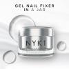 imageNYK1 Nail Force Power Builder Nail Gel with Nailac Base Coat and Top Coat Gel Nail Polish  Salon Quality Nail Repair and Clear Soak Off UV GelNYK1 Nail Force with Brush