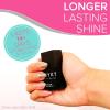 imageNYK1 Nailac Professional Base Coat and Top Coat Clear Gel Nail Polish  Salon Quality Soak Off LED and UV Nail Gel  Shellac Compatible Pack of 2 10ml