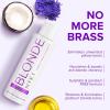 imageNYK1 Purple Conditioner for Blonde Hair 500ml SULFATE FREE Silver Conditioner to Neutralize Bleached Grey ampamp Brassy Yellow Tones  Moisturizing Platinum Blonde Conditioners For Soft ampamp Shiny Hair