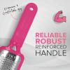 imageNYK1 Smoothie Foot File Natural Curved Wood Eliminates Dry Scratchy Hardened Dead Skin Instantly Pedi File Foot Tool for Perfectly Soft Velvety Smooth Pedicure Finish Great Gift or Add on ItemPink Megafile
