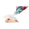 imageNYK1 Soak Off Finger Bowl Dishes For Shellac Gel and Acrylic Nails With 200 Square Lint Free Cotton Wool Pads Nail Wipes Scrub Effect Fill The Trays With Acetone Remover To Remove Gel Nail Polish