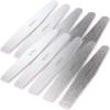 imageProfessional Nail Files Emery Boards  Pack of 10 Strong HIGH Quality Nails Files 100 180 Grit File Emery Boards for Nails Natural Acrylic Nails Nail File Set