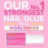 imageSuper Strong Nail Glue for Press On Nails Nail Tips ampamp Acrylic Nails 8ml NYK1 NailBond Brush On Glue for Press Ons Tips ampamp Acrylics  Long Lasting Maximum Strength MessFree Application