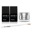imageNYK1 Nail Force Power Builder Nail Gel with Nailac Base Coat and Top Coat Gel Nail Polish  Salon Quality Nail Repair and Clear Soak Off UV GelNYK1 Nail Force with NYK1 Gel Top and Base Coats