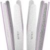 imageProfessional Nail Files Emery Boards  Pack of 10 Strong HIGH Quality Nails Files 100 180 Grit File Emery Boards for Nails Natural Acrylic Nails Nail File Set