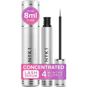 imageNYK1 CONCENTRATED Lash Serum For Eyelash Growth XL  8ml LashForce Eyelash Serum To Grow Lashes Longer And Thicker  Eye Lash Enhancing Formula With Easy Application And Long Lasting ResultsLashForce 8ml