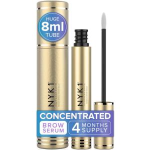imageNYK1 CONCENTRATED Lash Serum For Eyelash Growth XL  8ml LashForce Eyelash Serum To Grow Lashes Longer And Thicker  Eye Lash Enhancing Formula With Easy Application And Long Lasting ResultsBrowForce 8ml